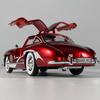 1:24 Benz 300SL Coca Cola Pepsi Cola Classic Vintage Car Alloy Diecast Model Car Front Desk Display Decoration Ornaments Holiday