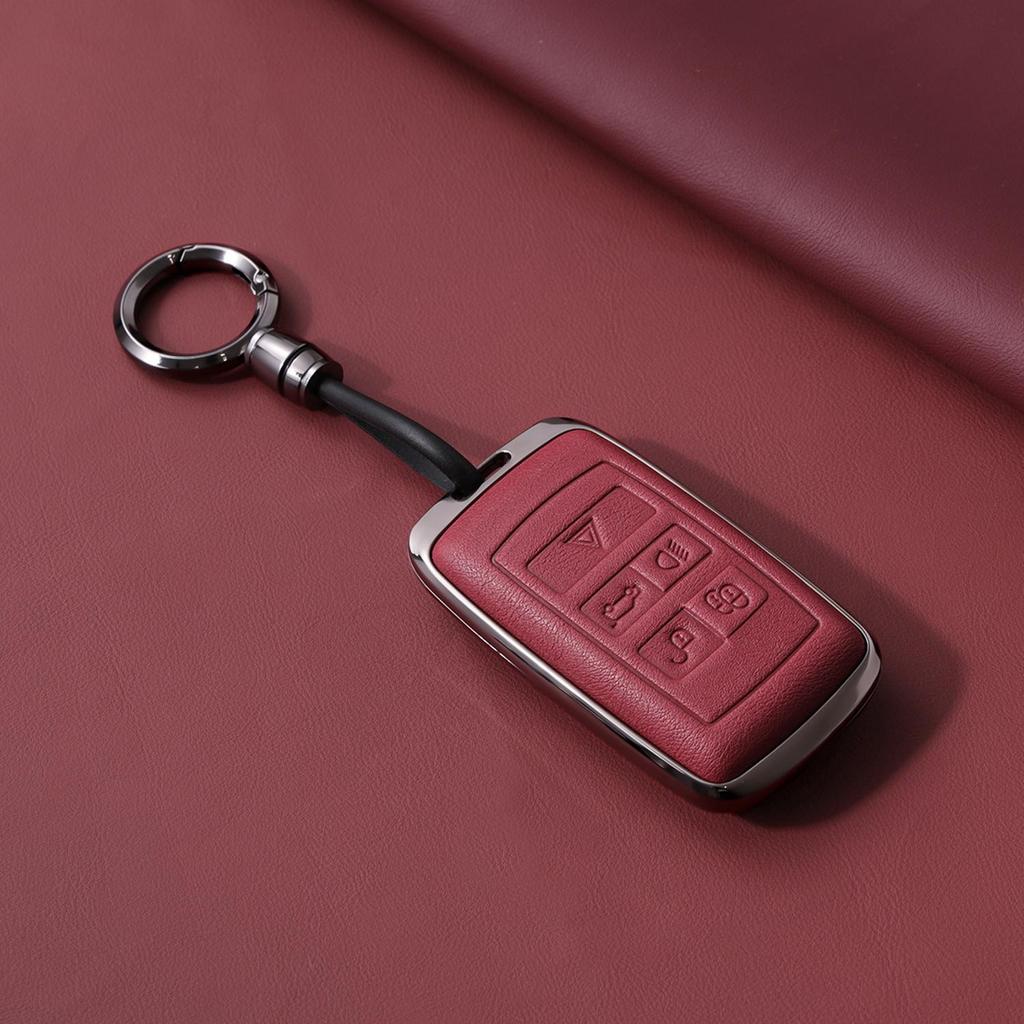 Land Rover Evoque Key Case: Defender Protective Shell for Discovery Sport 4/5, Range Rover Velar, Star Pulse Car Buckle.