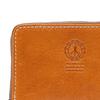 [e-mono] Genuine Leather Coin Purse with Skimming Prevention, Tochigi Leather, Men's Coin Case with Round Zipper, Women's Cowhide Leather, Handmade