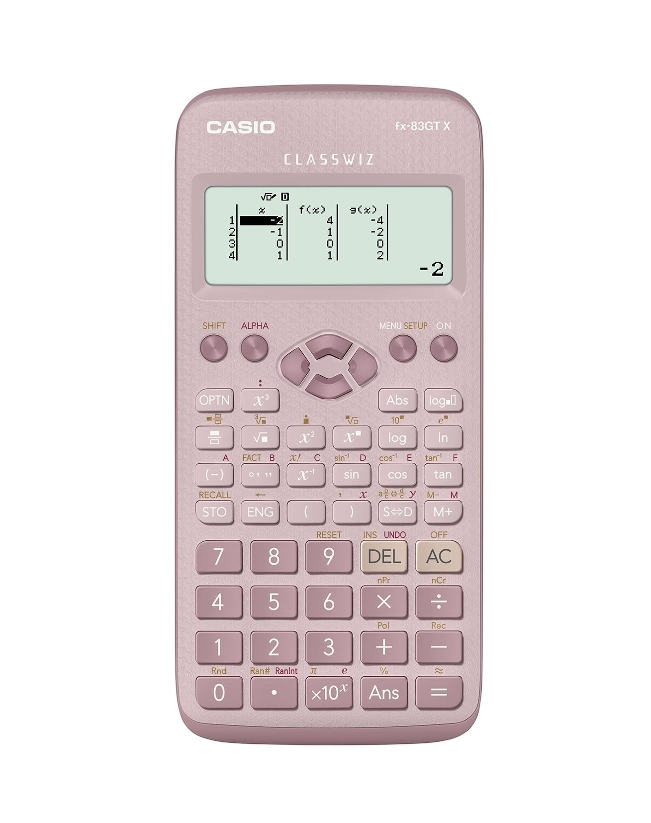 

Casio scientific calculator pink FX-83GTX