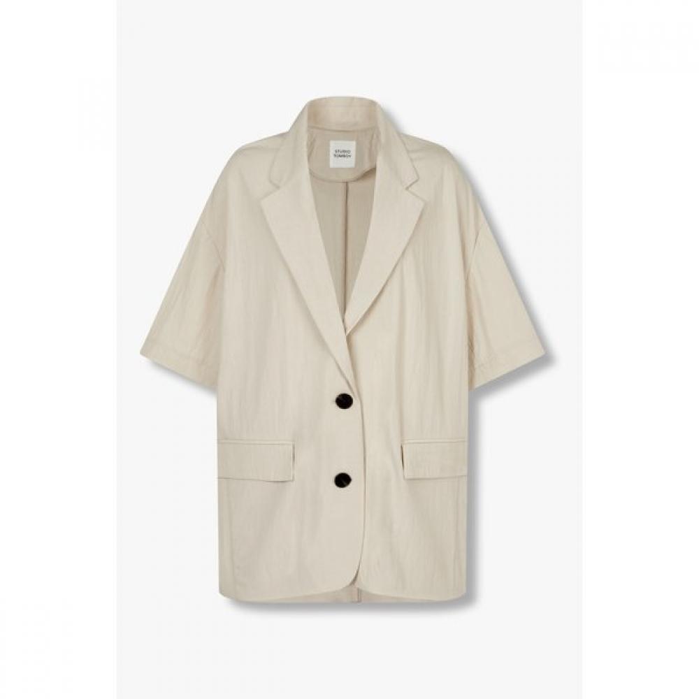 

Studio Tomboy Oversized Half Sleeve Jacket 9175212983 light beige (12)/ONE SIZE(OS)