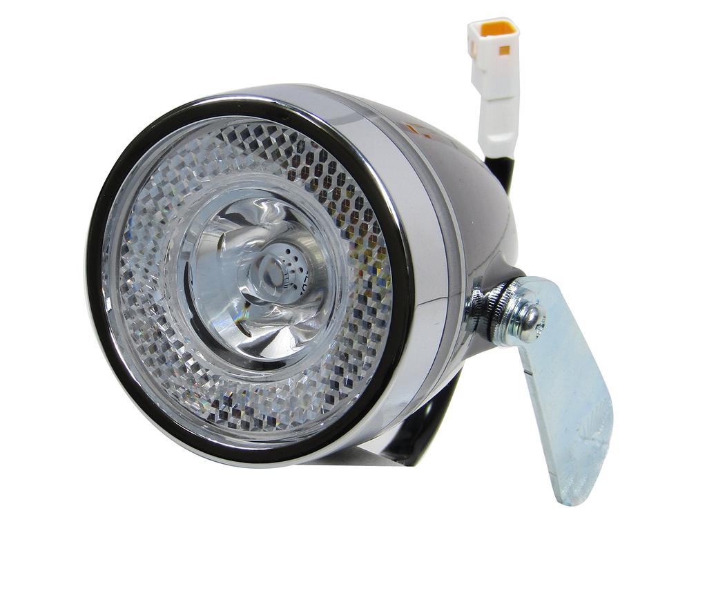 Bridgestone Reflector Lamp Bicycle Light Side Lamp with 6500326KSK Reflector, Black,