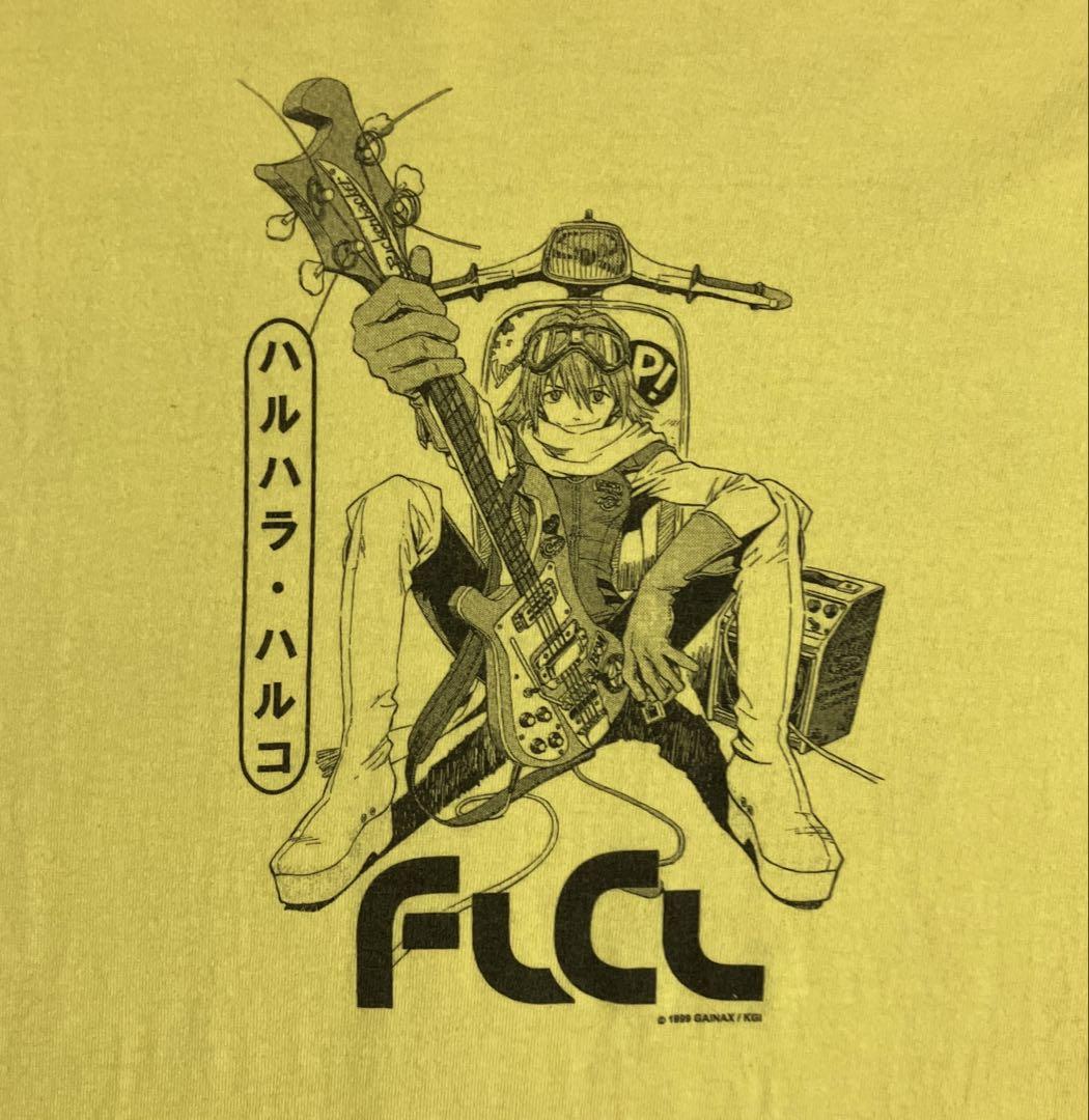 

[USED] FLCL Haruko T-shirt, vintage, used, anime