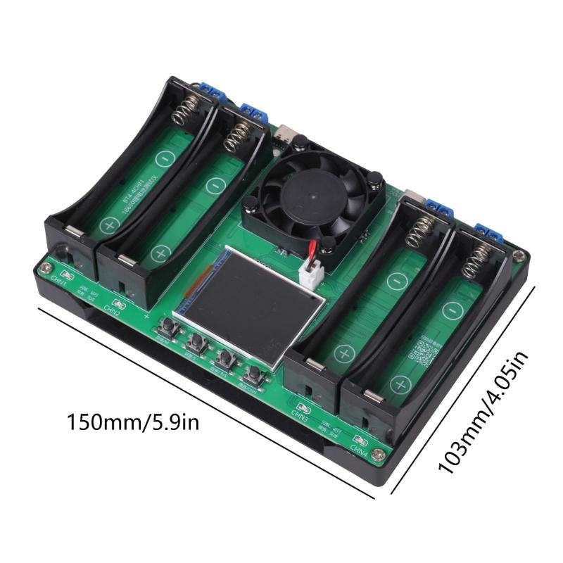 High-performance  Battery Capacity Tester MAh MWh Lithium Battery Type-C- Digital Battery Power Detectors Module Durable
