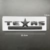 3D ABS Black Chrome Car Letters For Jeep Renegade Wrangler Patriot Texas Edition Logo Emblem Badge Trunk Sticker Accessories ALV1