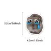 56-Piece Sad Hamster Meme Sticker Set for DIY Phone Cases & Laptops