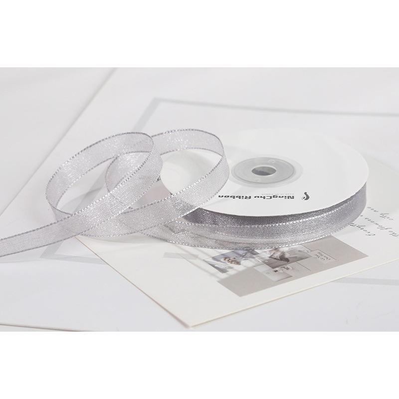 1cm Bubble Yarn  Ribbon  Lace  Flower Snow Yarn  Bow  Tie  Bouquet  Webbing  and Colorful Ribbon Packaging