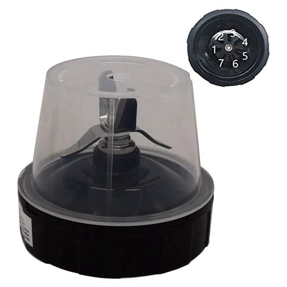 Replacement Parts Extractor Blade with 18Oz 24Oz Cup and Spout Lid for 1200W Ninja Auto-IQ Blender,7 Fins Gear Parts