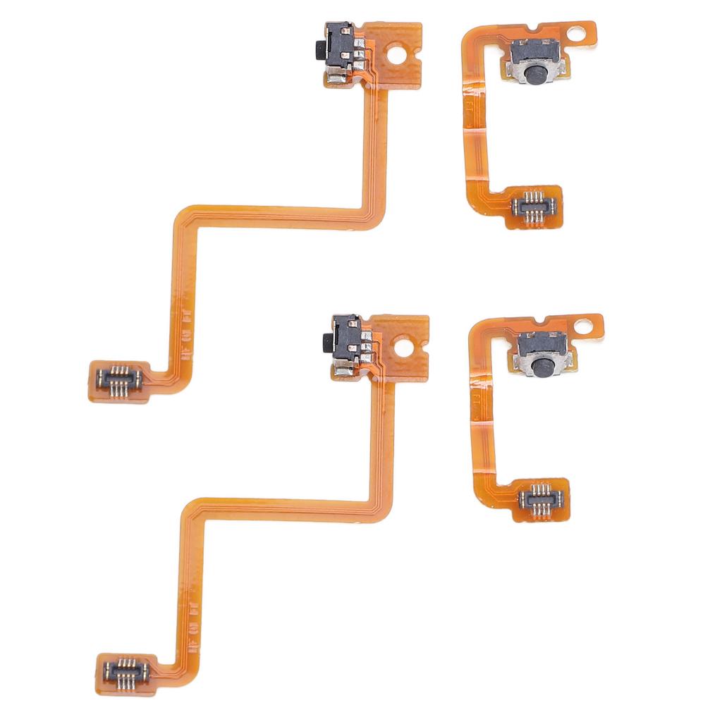 2 Sett L R Knapp Flexkabler for 3DS Venstre Høyre Knapp Tast Flexkabel Erstatning Reparasjonsdeler