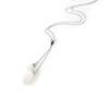 Les Trésors De Lily [I9894] - White 'Eva' Silver Necklace