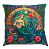 Luxury Home Decoration Pillowcase Car Living Room Sofa Cushion Cover Marine Life Painting Pattern Cushion Cover