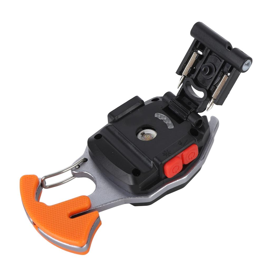 Mini Flashlight Multi Function Small LED Flashlight Orange 6 Light Modes Small Flashlight for Home