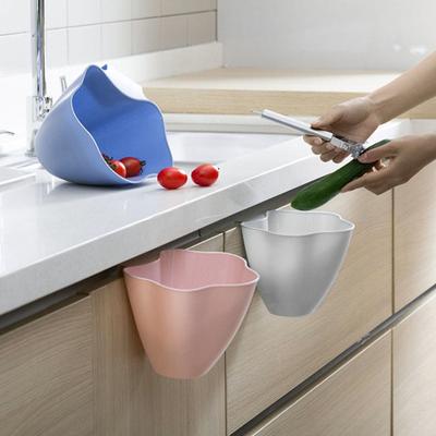 1/2/3Pcs Garbage Can Hanging Trash Cans Large Capacity Easy To Clean Cabinet Door Trash Bins Small Compact Garbage Cans