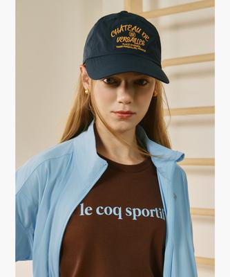 LECOQ Life Nylon Arch Lettering Ball Cap - Navy (Qq323Acp83)
