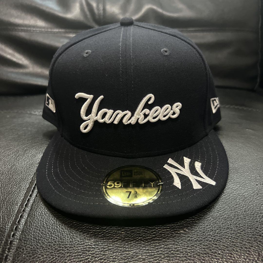 

[USED] 59FIFTY MLB Visor Logo New York Yankees Navy