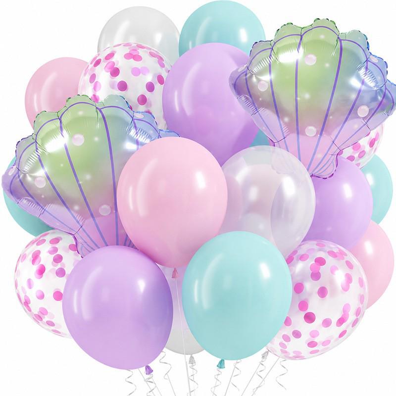 Mermaid Ocean Theme Balloon Garland Set for Birthdays and Weddings