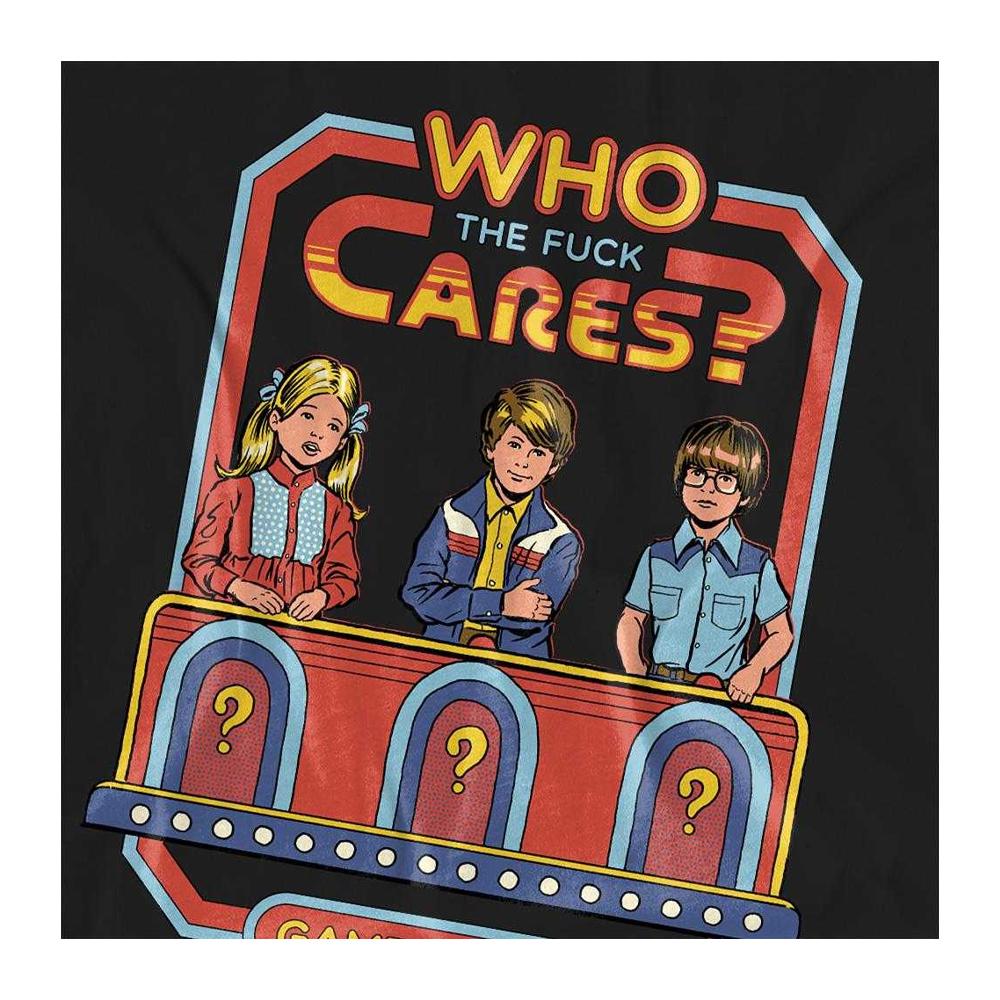 Steven Rhodes Womens/Ladies Who Cares T-Shirt