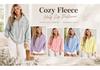 Women's Pullover Sweatshirt Flannel Long Sleeve Casual Top for Everyday Wear