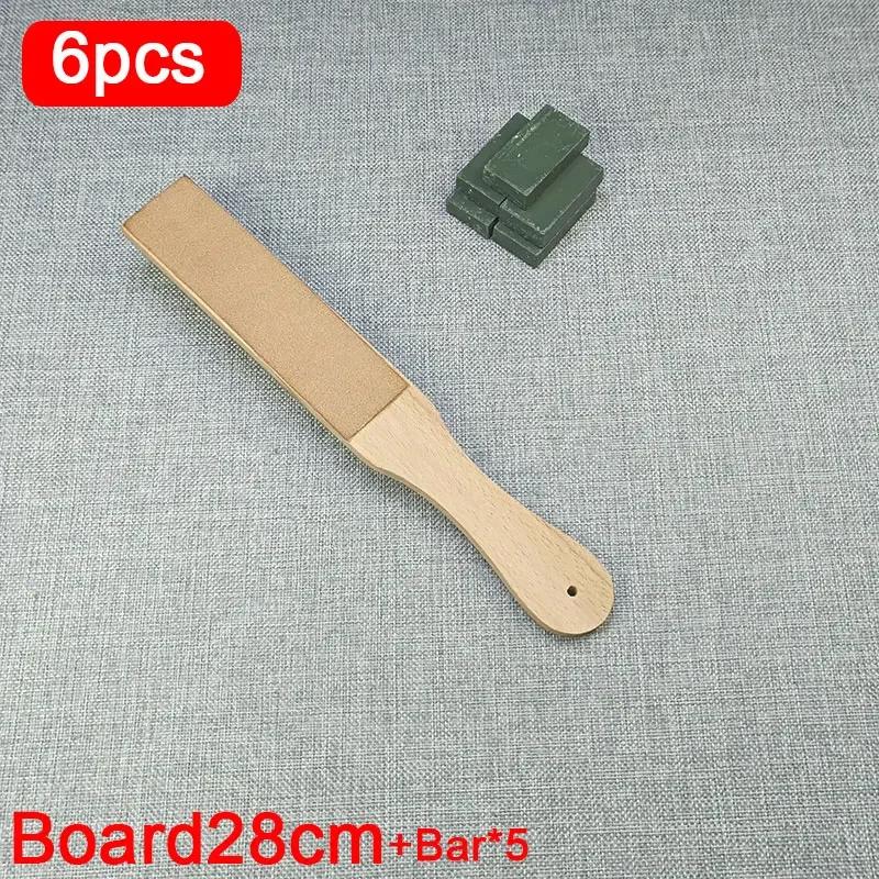 Sharpening with Polishing Compound - Double Sided Stropping Leather : Knife for Wood Carving and Woodworking Leather for Knife
