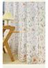 Pastoral Style Floral Sheer Curtains with Lace - Ideal for Bedrooms & Living Rooms