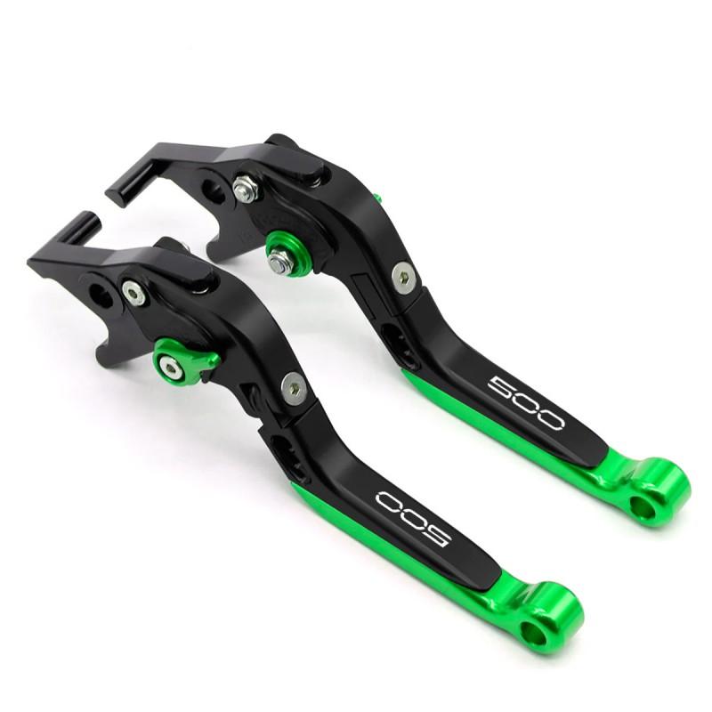 Adjustable Folding CNC Brake Clutch Levers Kawasaki Ninja 500 Z500 SE Aluminum Lever Set