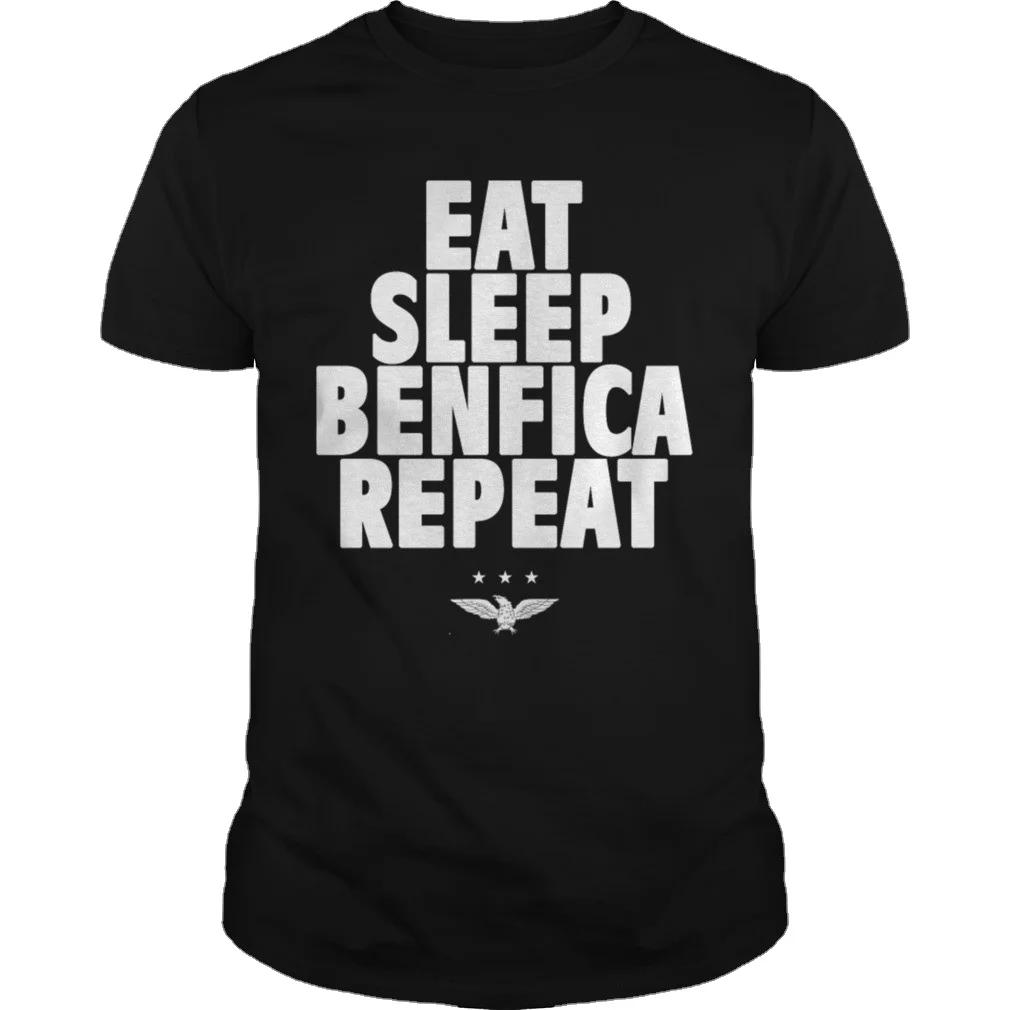 Eat Sleep Benfica Repeat Graphic T-shirt XXXL