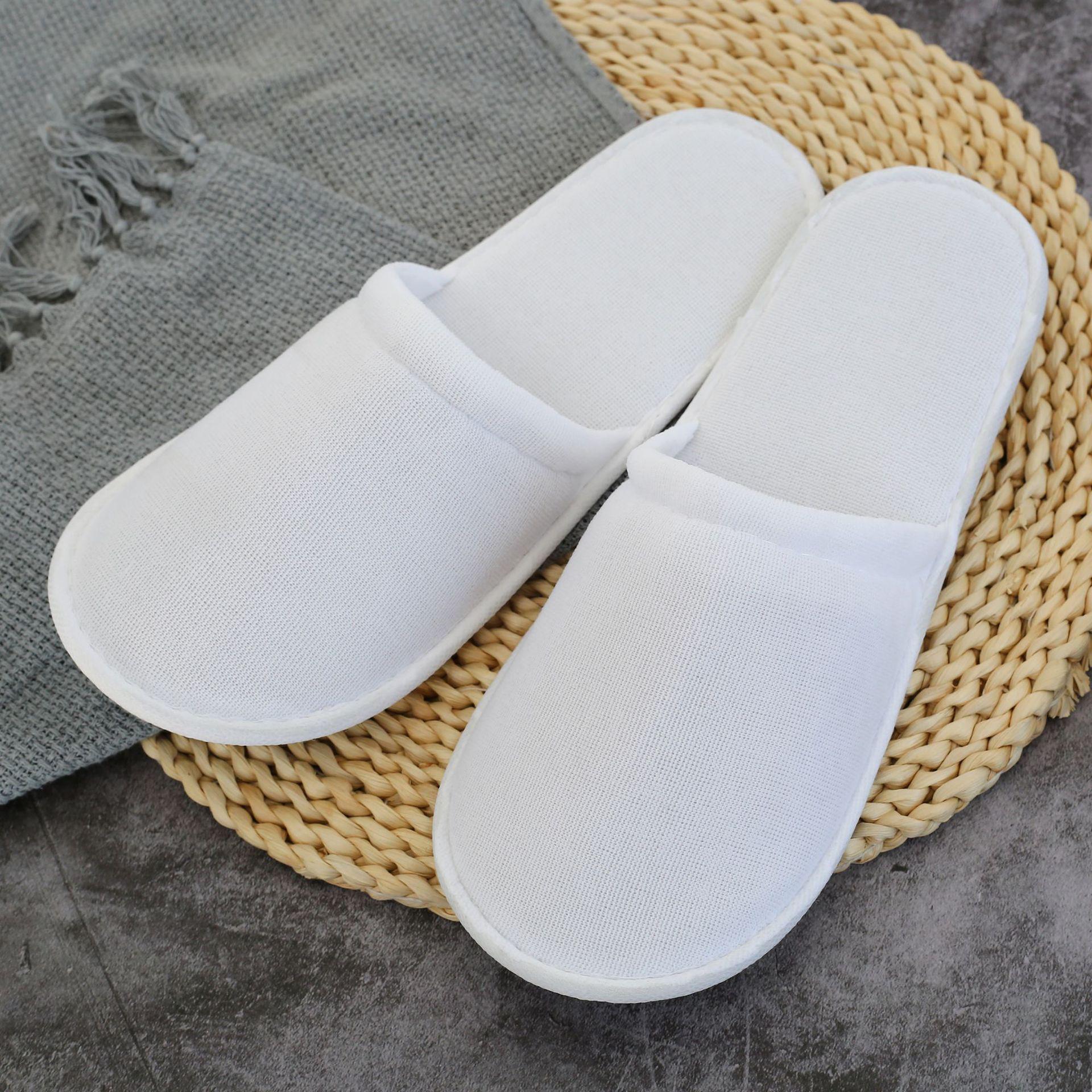 High-Quality Thickened Disposable Slippers for Hotels and Guesthouses