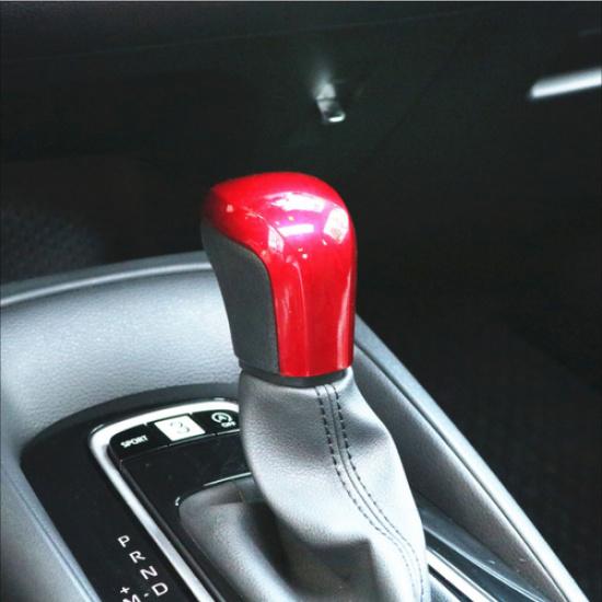 Car Gear Shift Knob Cover Trim Red 1pcs For Toyota Corolla -2025