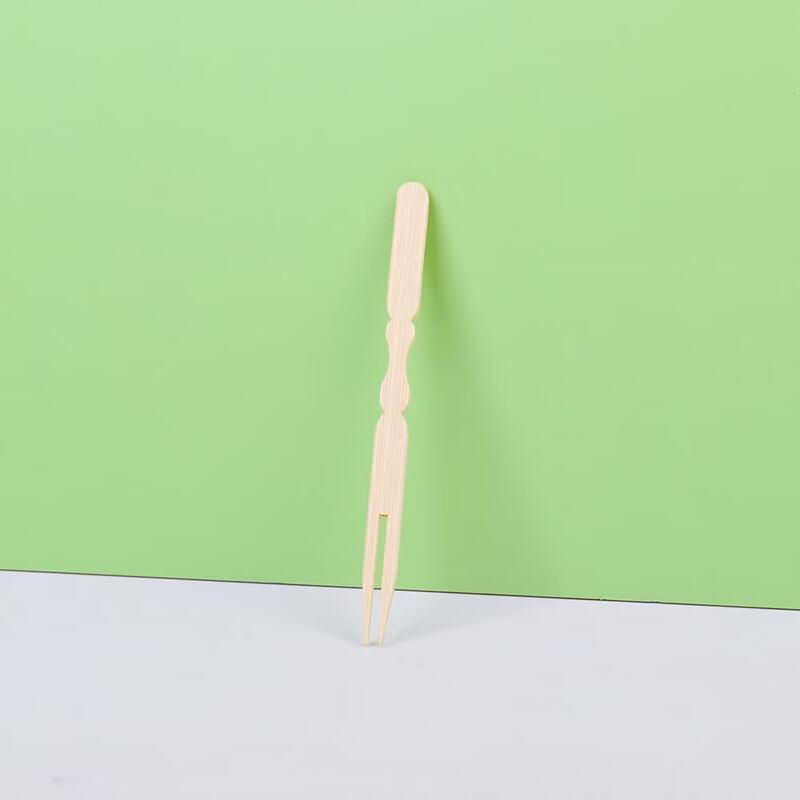 Disposable Bamboo Fruit & Dessert Forks