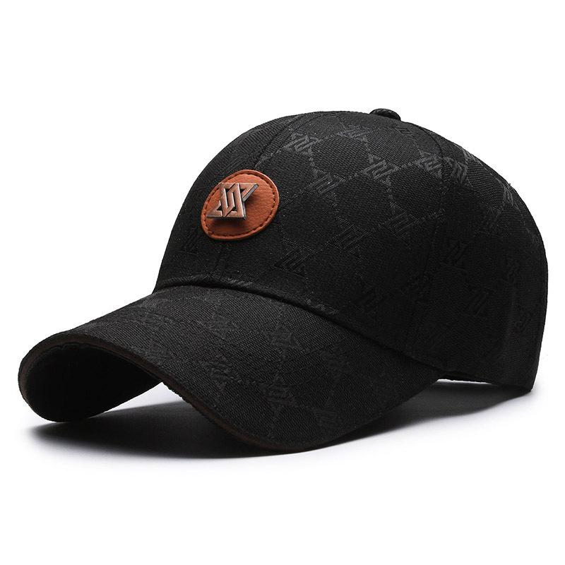 

Кепка в клітку весна-літо Жіноча чорна бейсболка Чоловіча кепка з сонцезахисним кремом для активного відпочинку чорний