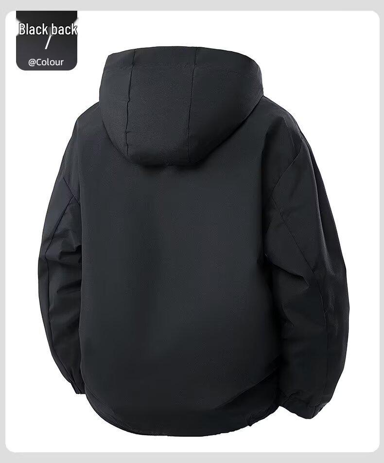 Men's Windproof Waterproof Stain-Resistant Mountaineering Jacket - Outdoor Spring/Autumn Casual Workwear for Climbing