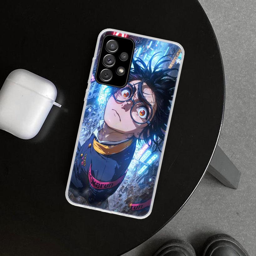 Anime D-Dandadans Okarun Phone Case Cover for Samsung Galaxy A12 A22 A32 A52 A72 A02S A51 A50S A31 A20S A10S Note 20 Ultra 10 Pl