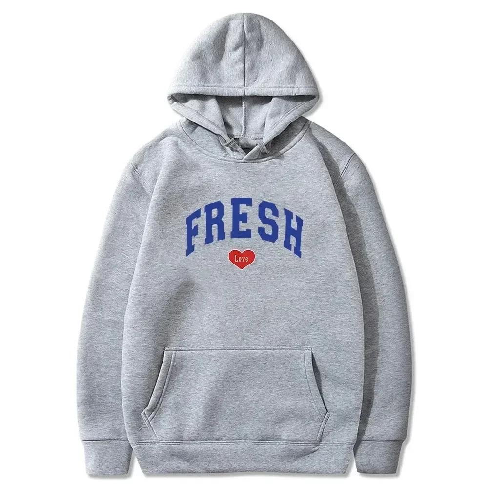 Sturniolo Triplets Hoodies Varsity Sweatshirts Fresh Love Merch Print Women Autumn Winter Fashion Cotton Streetwear Clothes