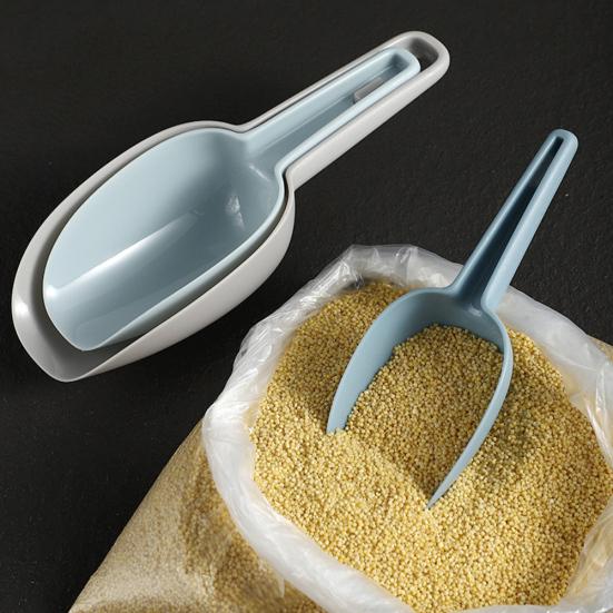 3Pcs Measuring Scoop Kitchen Food Coffee Bean Flour Cereal Popcorn Spoon Shovel Sale Goods