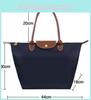 Versatile Nylon Dumpling Shape Handbag Tote Bag Perfect For Beach Or Casual Use