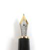 Excellent MONTBLANC fountain pen Meisterstck Pix Cap type Black gold 14K mens Used