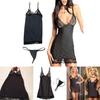 Sexy Lace Sleep Dress With Striped Design For Women And Girls