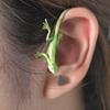 Pince à Oreille Grenouille Verte Drôle Gothique Pour Femmes Mignon Animal Manchette d'Oreille Boucles d'Oreilles Sans Trou Oreille Filles Bijoux de Fête Cadeau