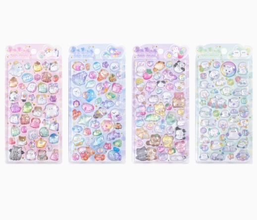 

Hot Latest 3D embossed enjoyable acrylic diamond stickers designed for children s DIY decorative embossed enjoyable stickers -A4032