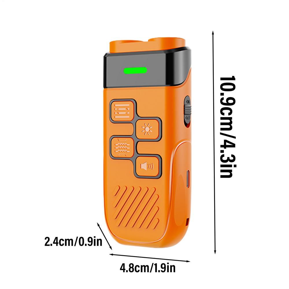 Dog Barking Stopper Ultrasonic Rechargeable Behavior Correct Ultrasonic Bark Stopper for Pets Cat Training Behavior Outdoor
