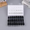 225/1200Pcs Nitrile Rubber Round Gasket Sealing O Ring Set Elastic Oil Resist Washer Gaskets Seals For Faucet Plumbing Repair