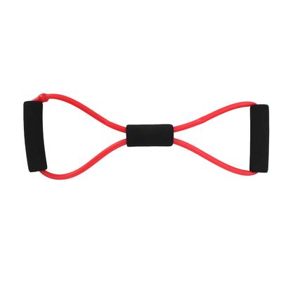 Bandă de Rezistență pentru Exerciții Corporale Fitness Casnic Elastică de Întindere Bandă de Antrenament CureaRoșu