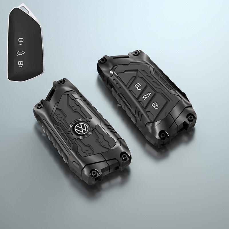 

2026 Hot For VW VOLKSWAGEN Car Key Case Cover Fob For VW Volkswagen Golf 7 MK7 Tiguan MK2 For SEAT Ateca Leon FR 2 Ibiza For Sko