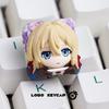 Lobo Keycap Violet Evergarden Artisan Resin Keycap Single Esc Replace Key Anime For Mechanical Keyboard Cute Creative Girl Gifts