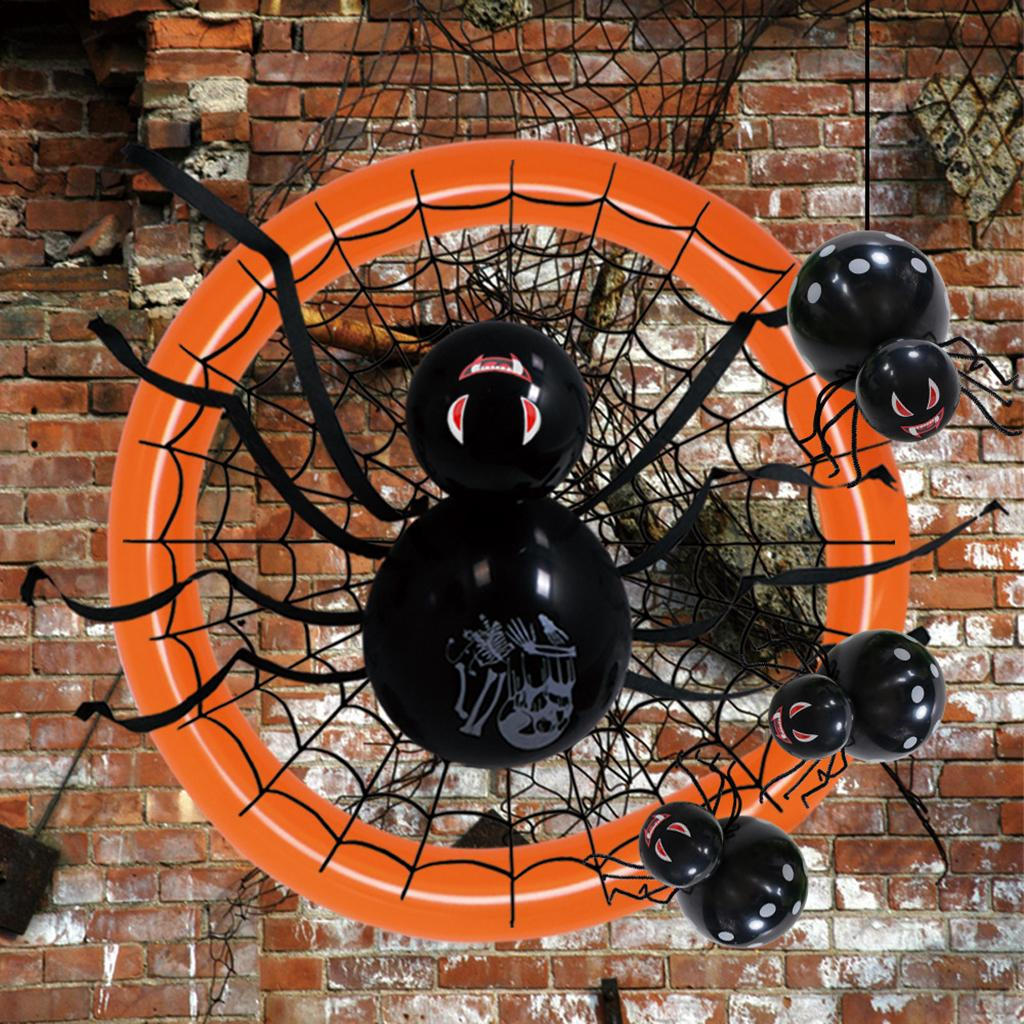 Spider Balloon DIY Garland Arch Kit Gray Balloons for Day Themed Parties Decorations