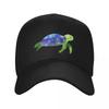 New Vibrant Sea Turtle Baseball Cap Hat Unisex Unique Hats Golf Hat Genuine Caps Unisex Womens