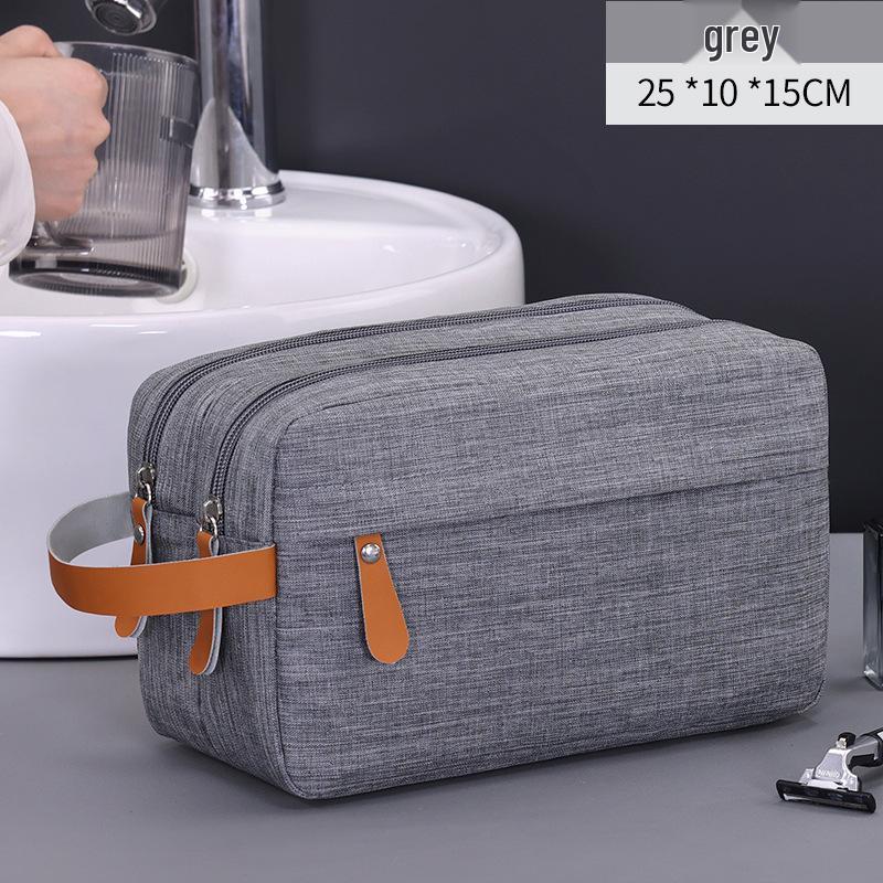 Men s Double-Layer Travel Toiletry and Makeup Storage Bag