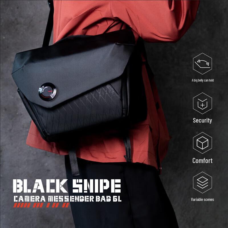 Плечевая сумка для камеры VSGO Black Harrier V-BP04 6 л