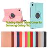 For Samsung Galaxy Tab A8 10.5 2021 SM-X200 SM-X205 X200 X205 A7 Lite 8.7 SM-T220 SM-T225 Case 360 Rotating Stand Tablet Cover