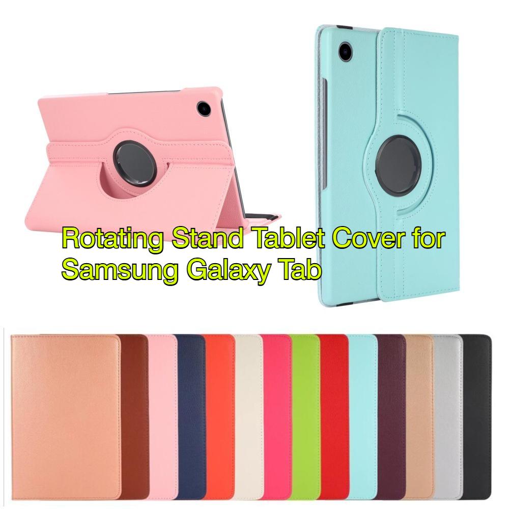 Für Samsung Galaxy Tab A8 10,5 2021 SM-X200 SM-X205 X200 X205 A7 Lite 8,7 SM-T220 SM-T225 Fall 360 Rotierenden Stand tablet Abdeckung